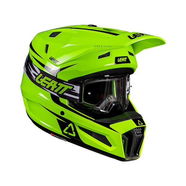 LEATT HELM MOTO 3.5 V26 KIT NEON YE M LEATT 1026000752
