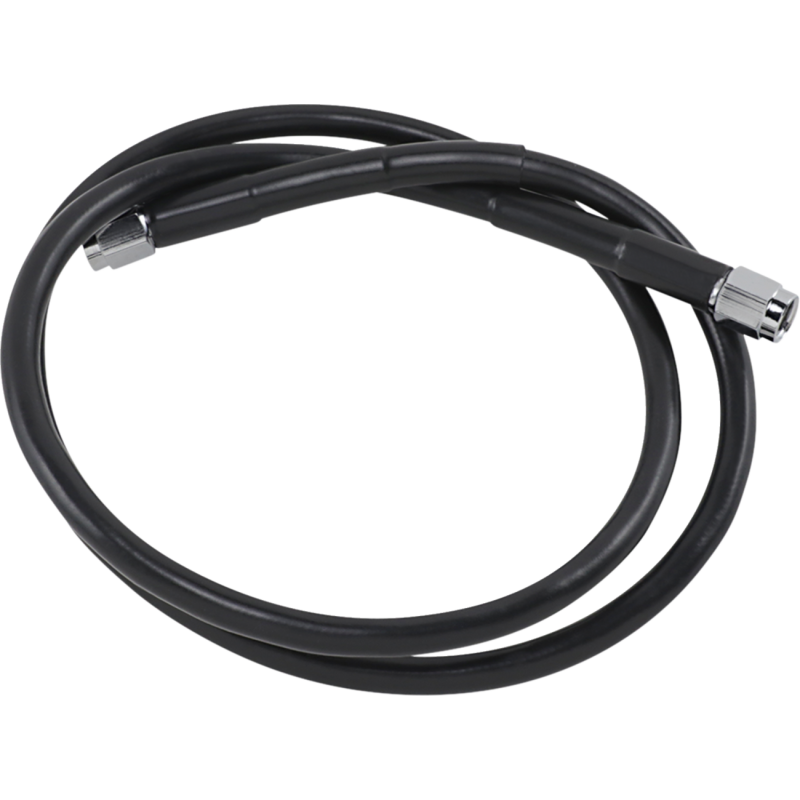 DRAG SPECIALTIES BLACK S/S BRAKE LINE 38" 838-BLK
