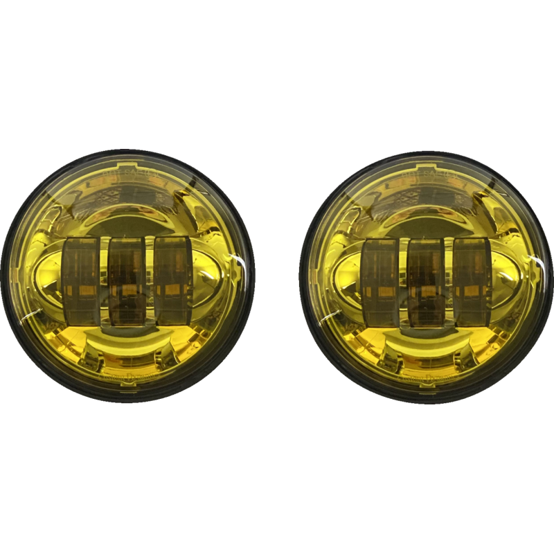 CUSTOM DYNAMICS LAMP PASS 4.5"LED YELLOW PR CD-45-Y