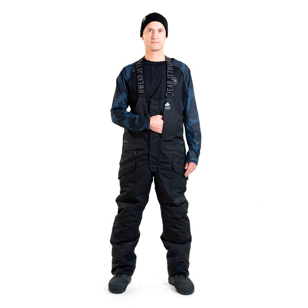 JETHWEAR BIB PANT MEN TREELINE BK SAFE L J25222-001-L