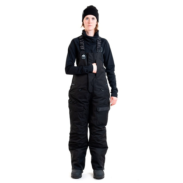 JETHWEAR BIB PANT WOM TREELINE BK 150G S J25231-001-S