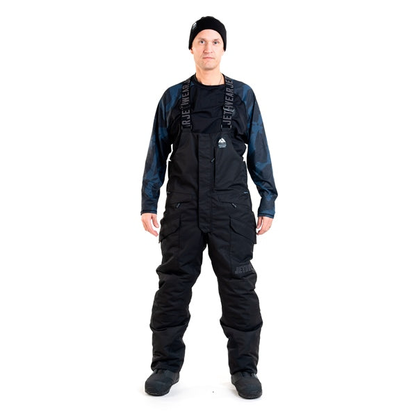 JETHWEAR BIB PANT MEN TREELINE BK SHELL L J2522-001-L