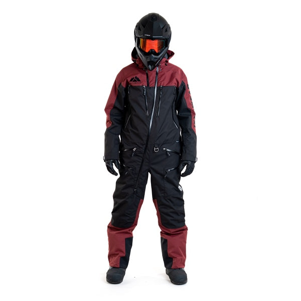 JETHWEAR 1 PIECE THEONE V2 MEN BK/BURG SHELL M J2531-080-M
