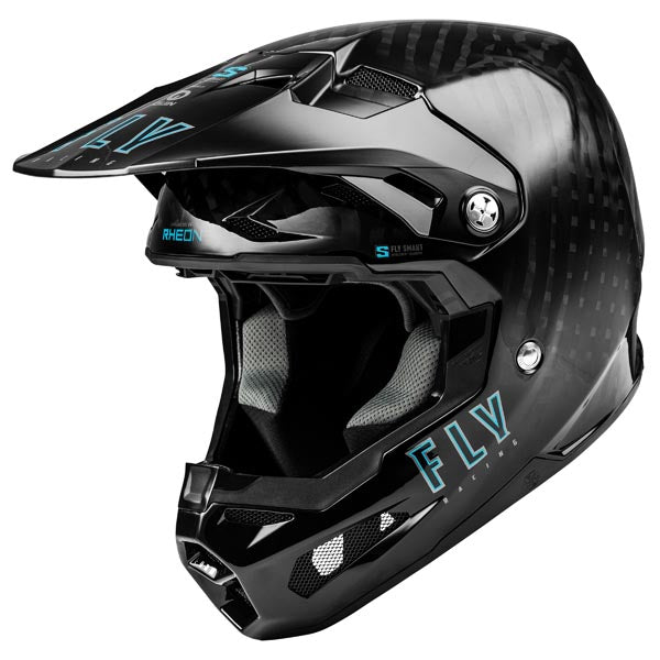 FLY RACING FORMULA CARBON S MX HELMET CARBON BLACK 2XL 73-44152X