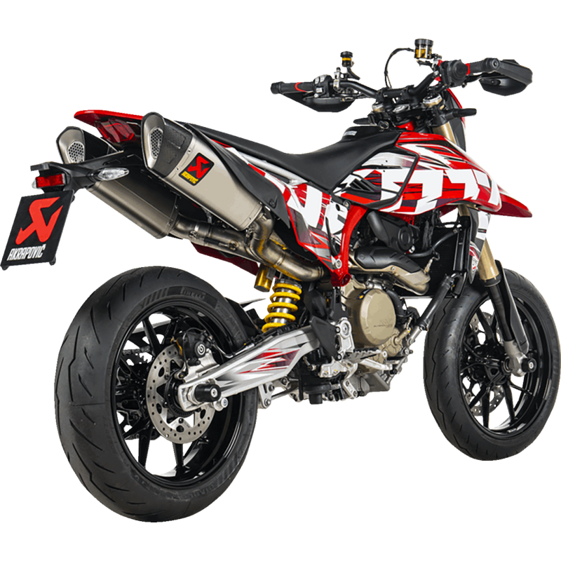 AKRAPOVIC MUFFLERS TI DUCATI HYPERMOTARD 698 MONO S-D6SO2-HAPLT