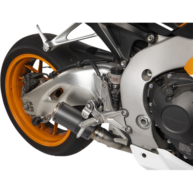 HOT BODIES SLIP-ON MATTE CARBON MGP STINGER HON CBR1000RR 08-16 40801-2405