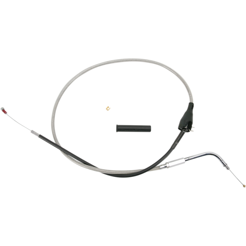 DRAG SPECIALTIES S/STEEL FL IDLE CABLE 5343500B