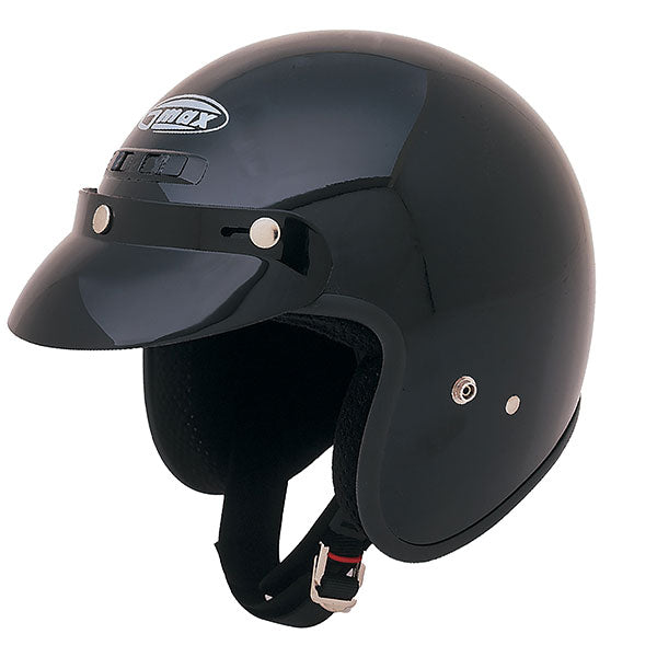 GMAX GM2 OPEN FACE HELMET 3XL BLACK G102029