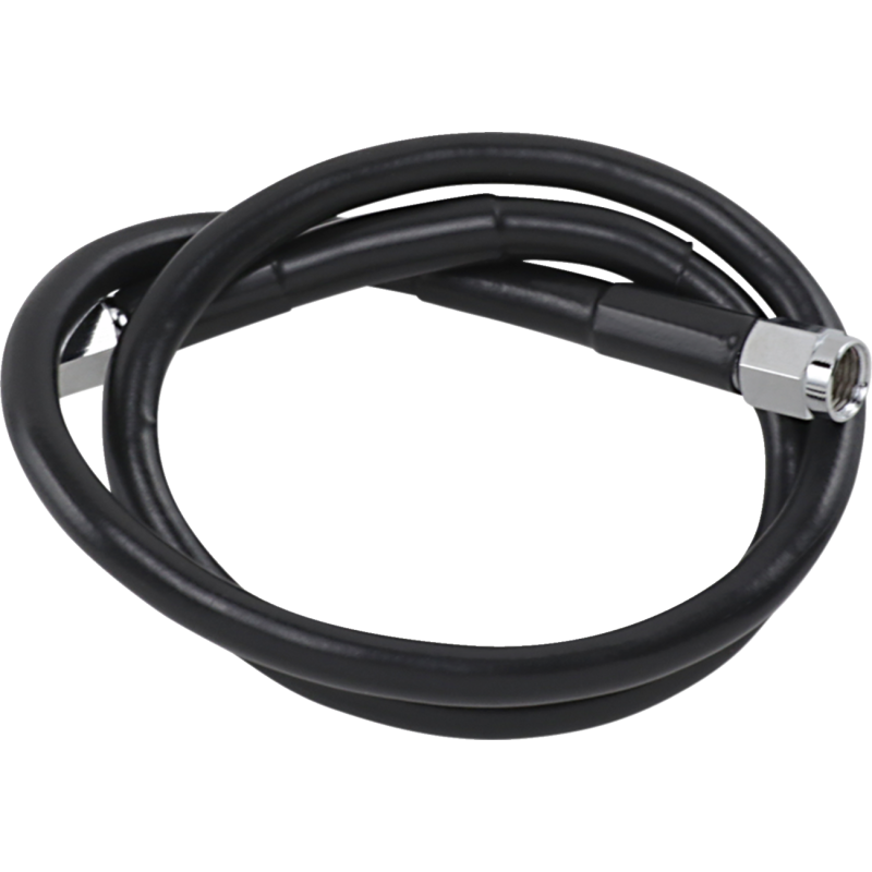 DRAG SPECIALTIES BLACK S/S BRAKE LINE 26" 826-BLK