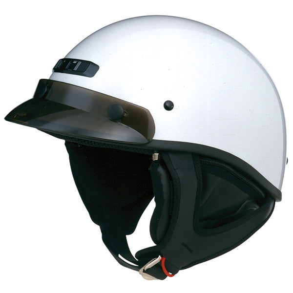 GMAX GM35 FULLY DRESSED HALF HELMET LARGE PEARL WHITE G1235086