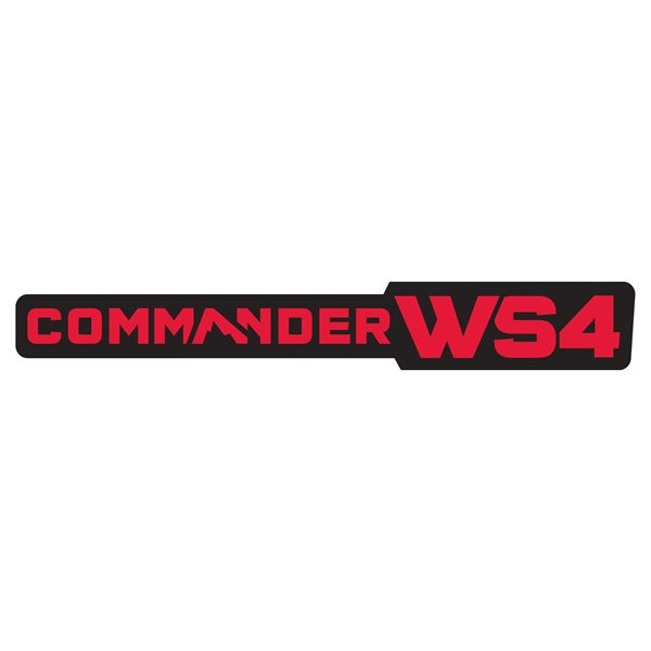 COMMANDER SERV KIT STICKER WS4 493311
