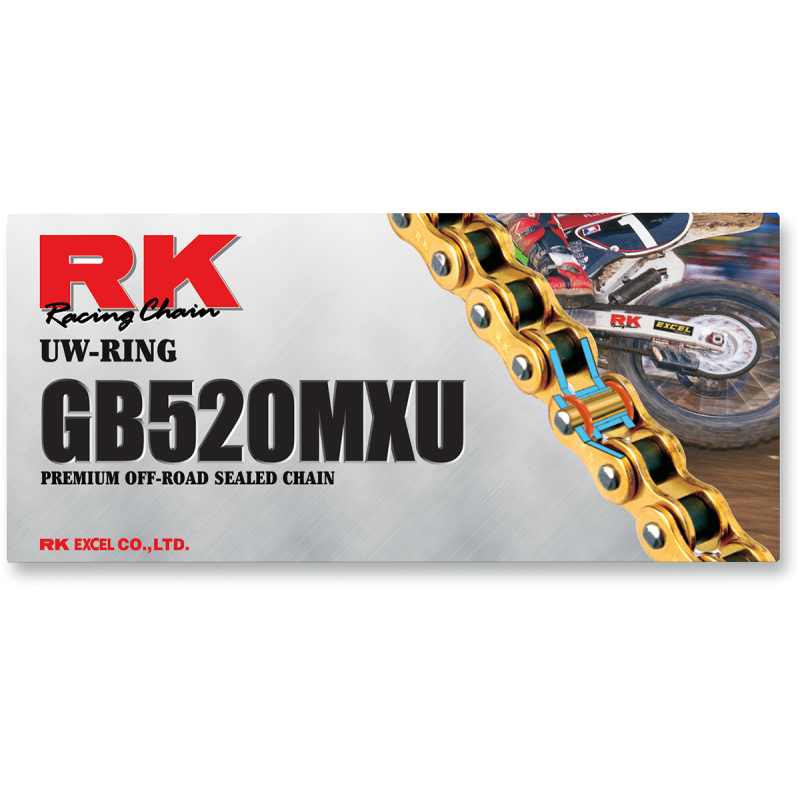 RK GB520MXU-120 U RING CHAIN GB520MXU-120