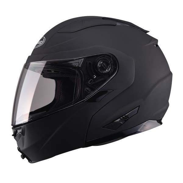 GMAX GM64 MODULAR HELMET SMALL FLAT BLACK SINGLE LENS G1640074