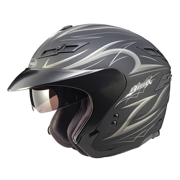 GMAX GM67 OPEN FACE HELMET XS DERK SINGLE LENS G3670393