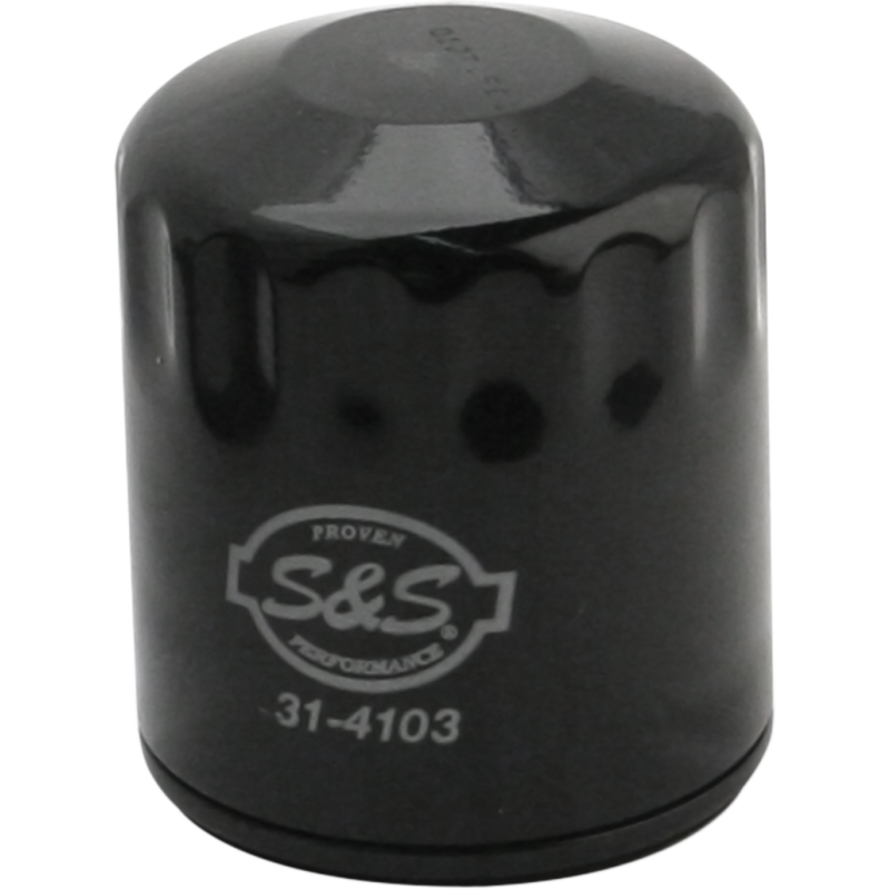 S&S CYCLE 99-17 T/C/17-UP MIL8 BLK OIL FILTER (EA) 31-4103A