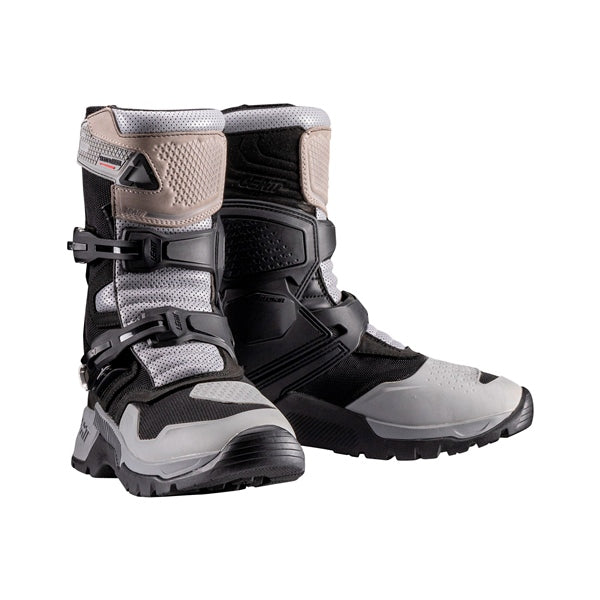 LEATT BOOT ADV X-FLOW 7.5 SHORT BK/GY 10 LEATT 3026004155