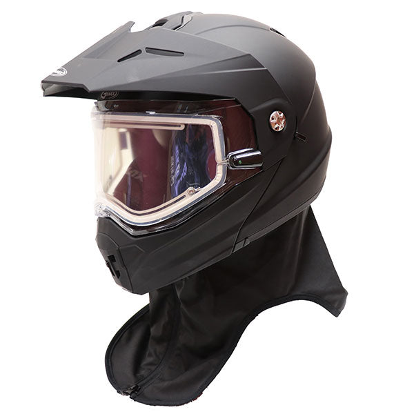 GMAX MD74 SOLID COLD WEATHER MODULAR FULL FACE HELMET MEDIUM BLACK M10740075