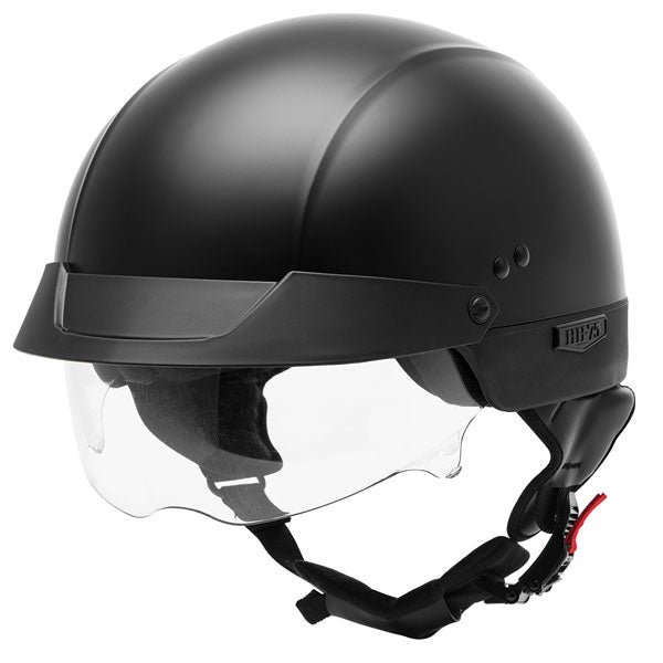 GMAX HH-75 SOLID HALF HELMET SMALL MATTE BLACK H1750074