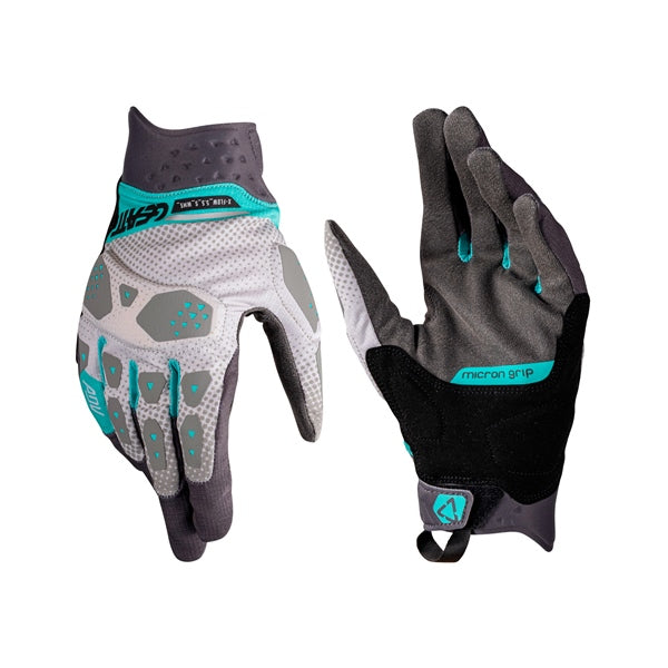 LEATT GLOVE ADV X-FLOW 5.5 SHORT WOM STEEL M 6026004452