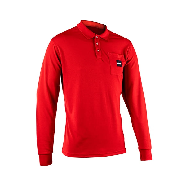 LEATT SHIRT POLO LONG TEAM CHILI RD 3XL LEATT 5026081195
