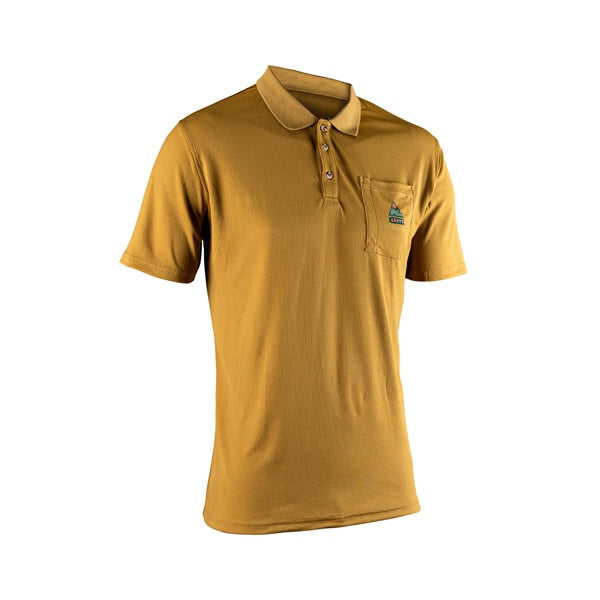LEATT SHIRT POLO SHORT TEAM BRASS 3XL LEATT 5026081275