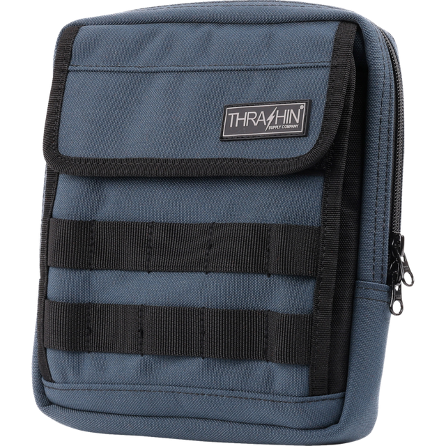 THRASHIN SUPPLY CO. BAG HANDLEBAR TSC SLIM BLUE THB-0029