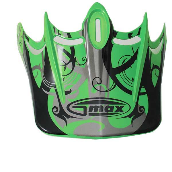 GMAX GM46X FUTURA VISOR MEDIUM-3XL GREEN G980032