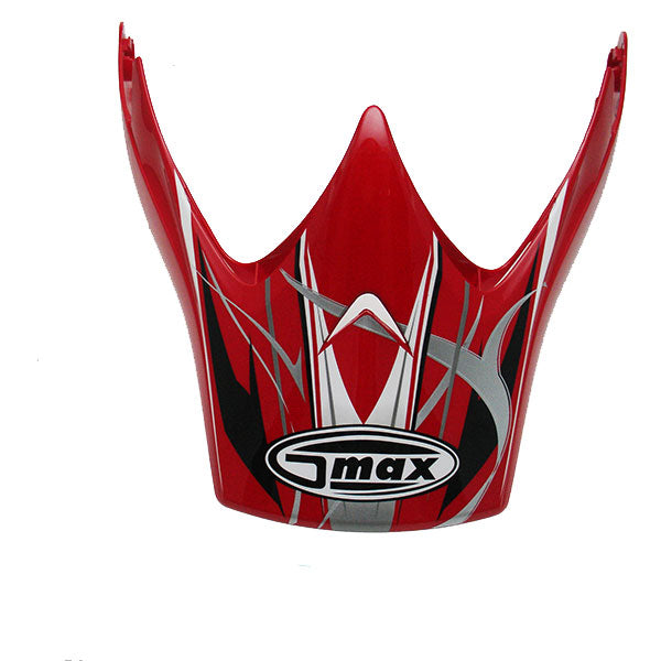 GMAX GM37 STORM VISOR RED G980058
