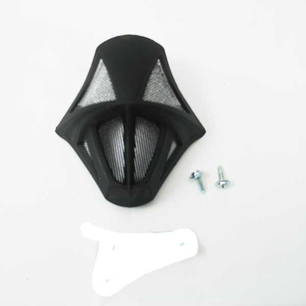 GMAX GM46 MOUTH PIECE W/SCREWS MATTE BLACK G980266