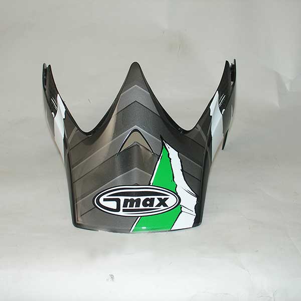 GMAX GM37 SHATTERED VISOR GREEN G980348