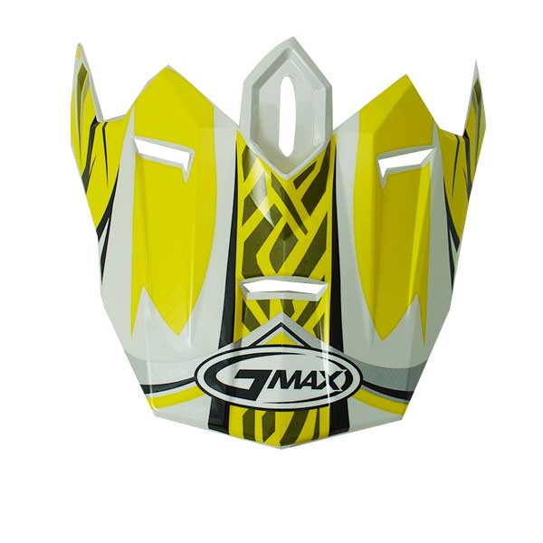 GMAX GM76 PLAYER VISOR YELLOW G076011