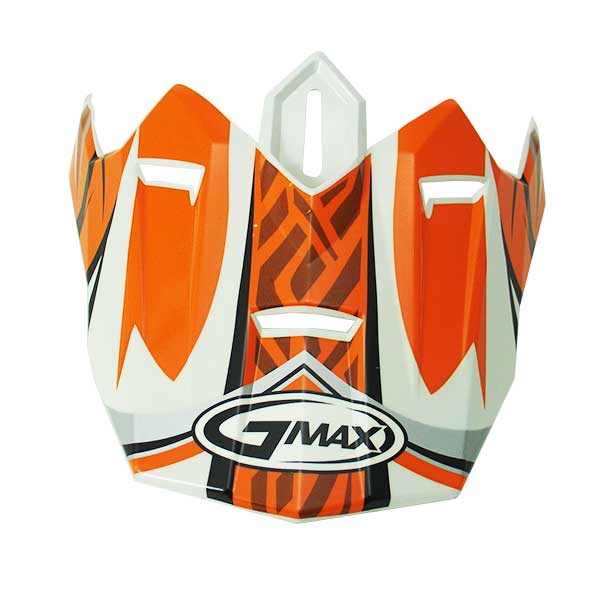 GMAX GM76 PLAYER VISOR ORANGE G076013