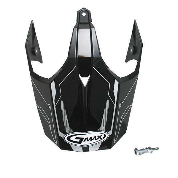GMAX GM11 HELMET VISOR BLACK/SILVER G011013