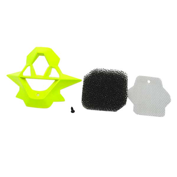 GMAX GM76 MOUTH PIECE HIGH-VISIBILITY YELLOW G076043