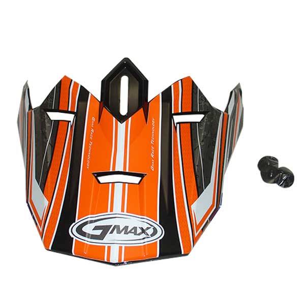 GMAX GM76 BIO VISOR ORANGE G0076050