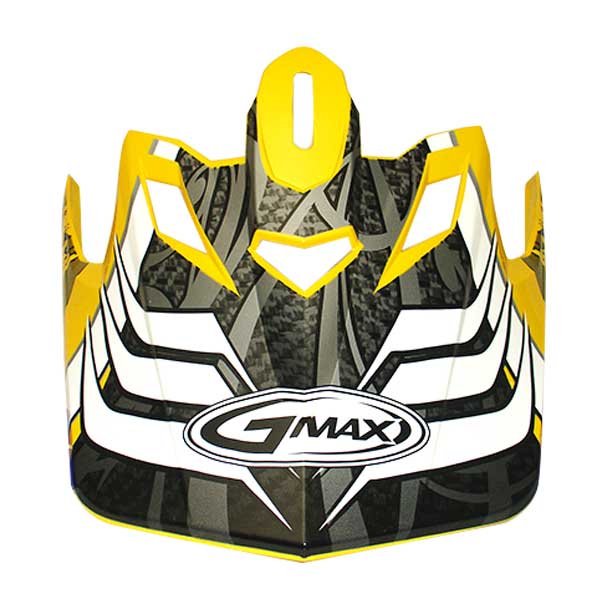 GMAX GM76 SHREDDER VISOR YOUTH YELLOW G046021