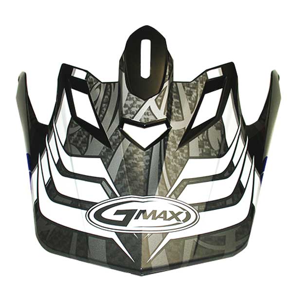 GMAX GM76 SHREDDER VISOR YOUTH BLACK G046022