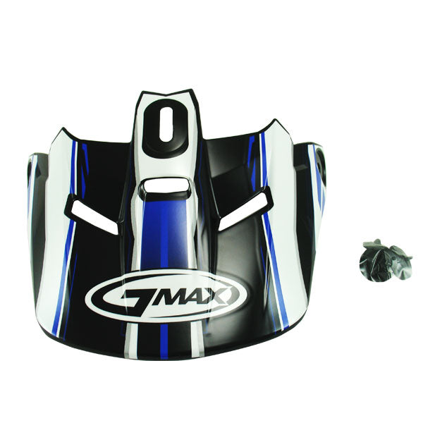 GMAX GM46.2Y TRAXION VISOR YOUTH BLUE G046108