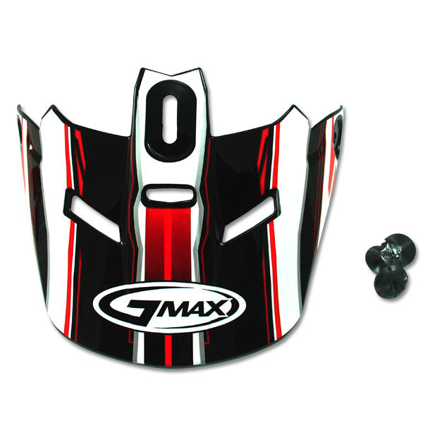 GMAX GM46.2X TRAXION VISOR XS-SMALL RED G046221