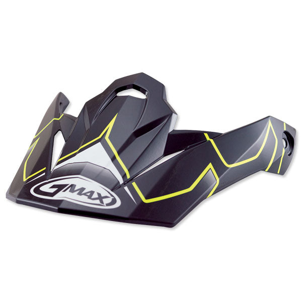 GMAX GM86 STEP VISOR HIGH-VISIBILITY YELLOW G086019