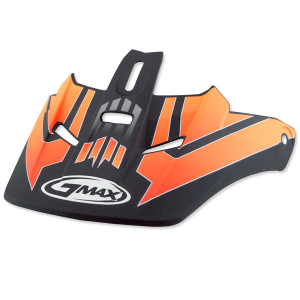 GMAX GM46 VISOR MEDIUM-3XL MATTE HIGH-VISIBILITY ORANGE G046239