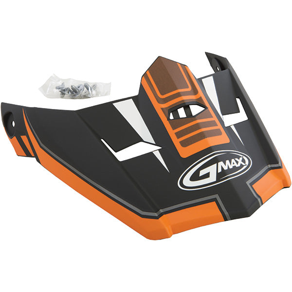 GMAX MX46 UNCLE VISOR ORANGE MEDIUM - 2XL G046824