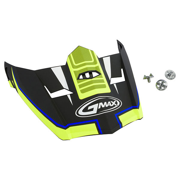 GMAX MX46 UNCLE VISOR HI-VIS GREEN XS - SMALL G046831