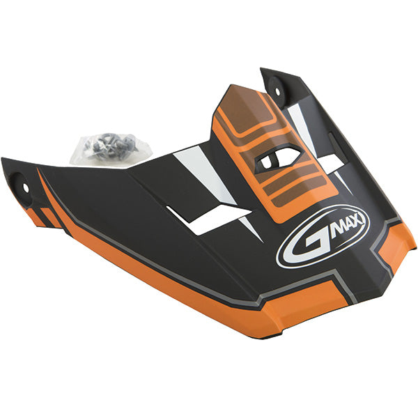 GMAX MX46 UNCLE VISOR ORANGE XS - SMALL G046833