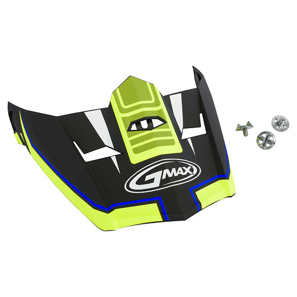 GMAX MX46Y UNCLE VISOR HI-VIS GREEN G046847