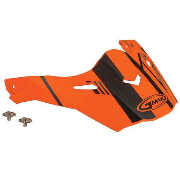 GMAX AT21 EPIC VISOR KIT HIGH-VISIBILITY ORANGE/BLACK G021066