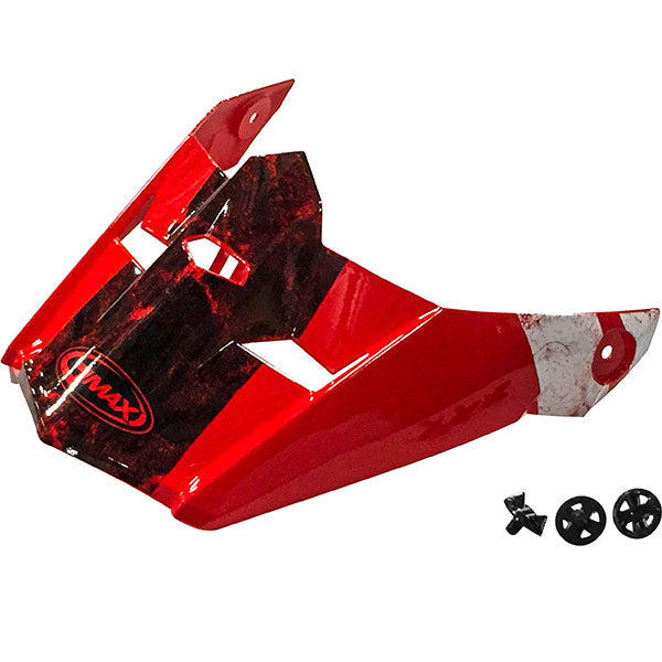 GMAX MX46 DOM VISOR KIT XS-SMALL RED G046891