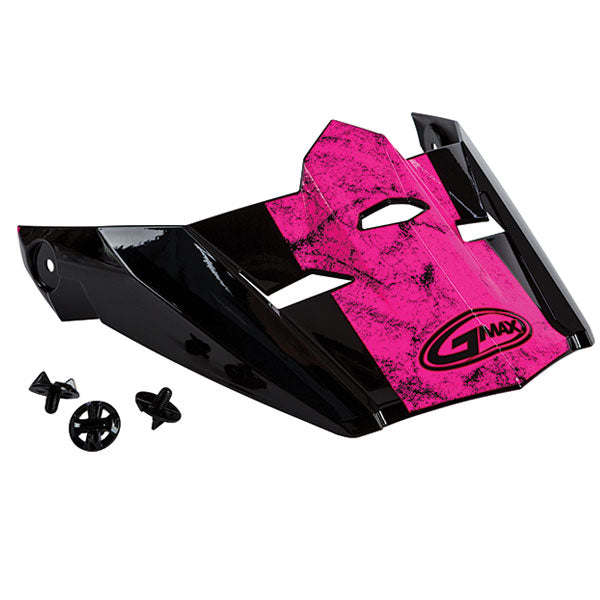 GMAX MX46 DOM VISOR KIT MEDIUM-2XL BLACK/PINK G046894
