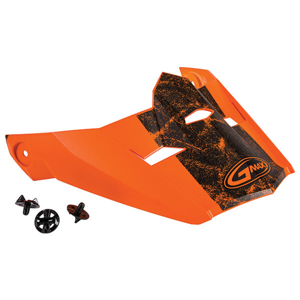 GMAX MX46 DOM VISOR KIT XS-SMALL ORANGE/BLACK G046897
