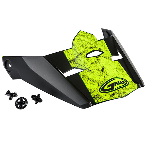 GMAX MX46 DOM VISOR KIT MEDIUM-2XL MATTE BLACK/HIGH-VISIBILITY G046902